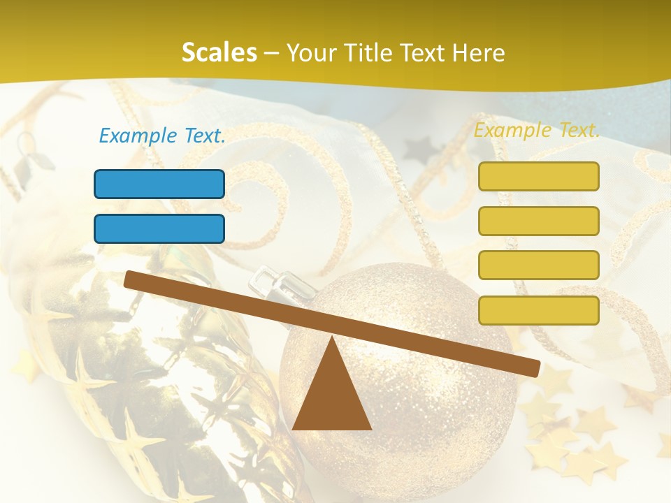 Celebratory Year Decorative PowerPoint Template