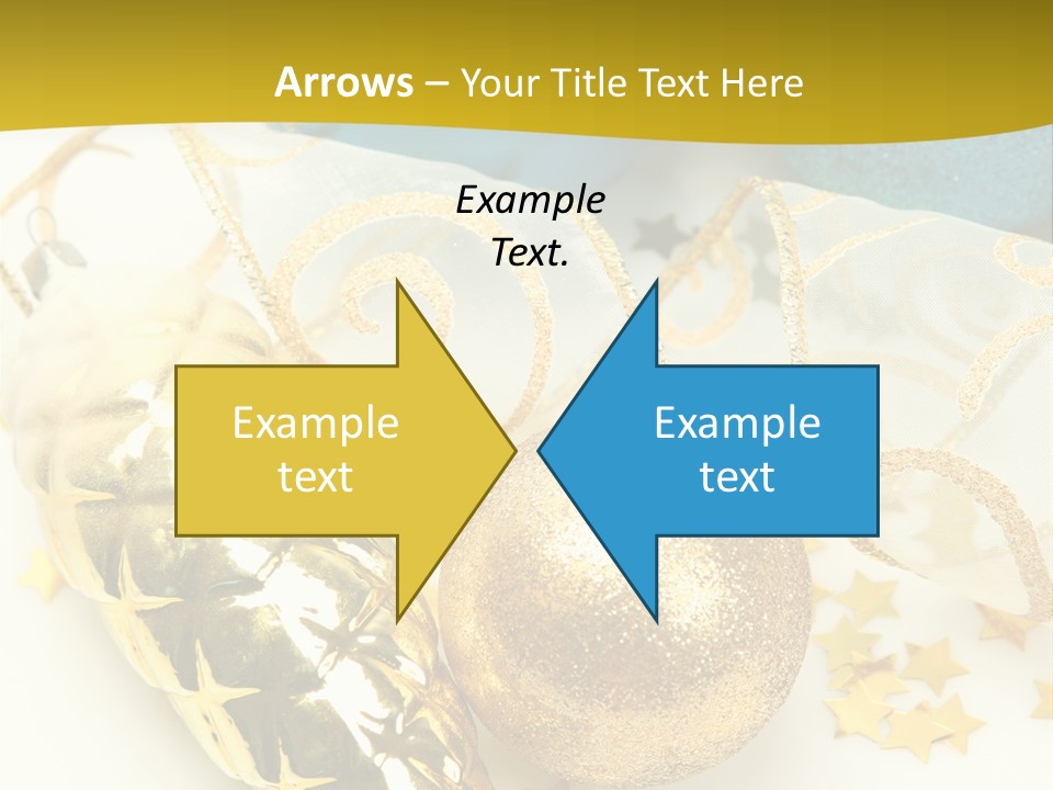 Celebratory Year Decorative PowerPoint Template