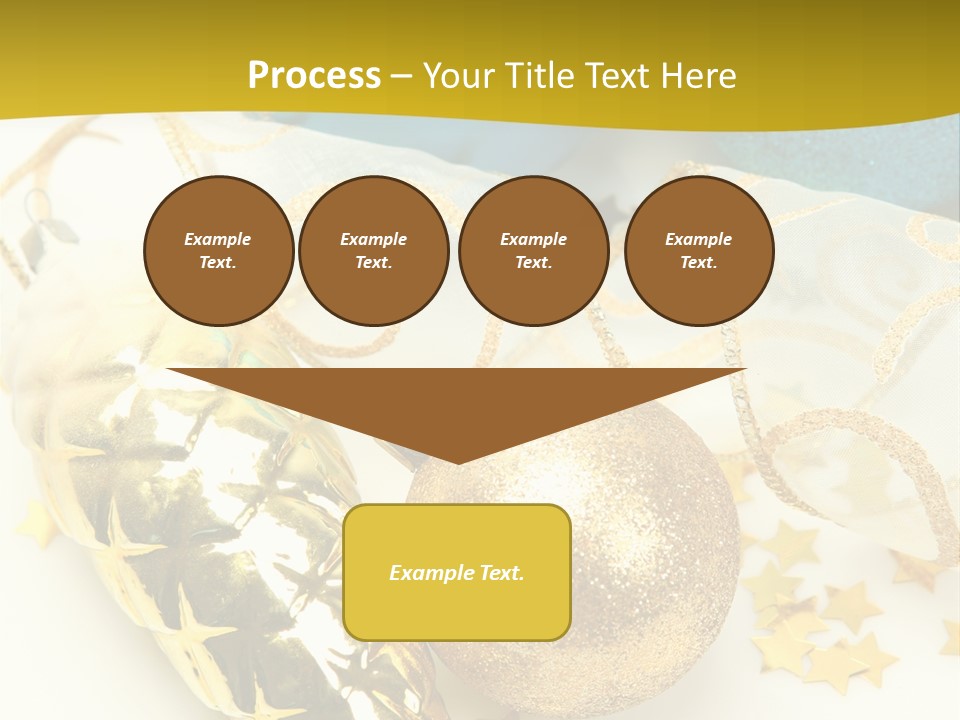 Celebratory Year Decorative PowerPoint Template
