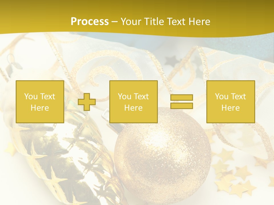 Celebratory Year Decorative PowerPoint Template