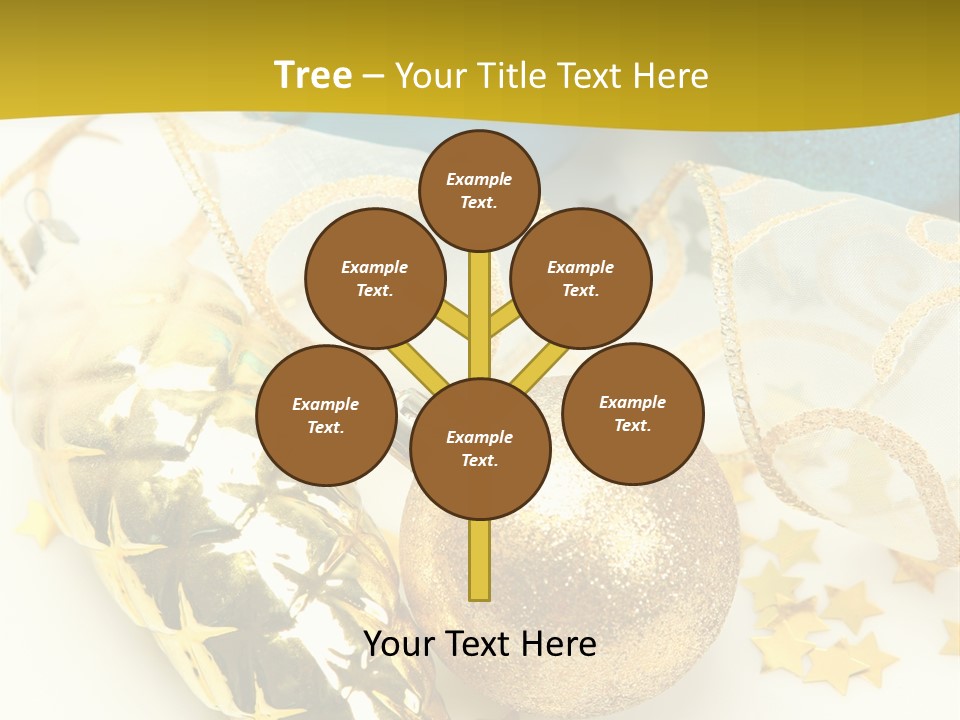 Celebratory Year Decorative PowerPoint Template