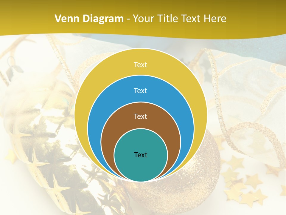 Celebratory Year Decorative PowerPoint Template