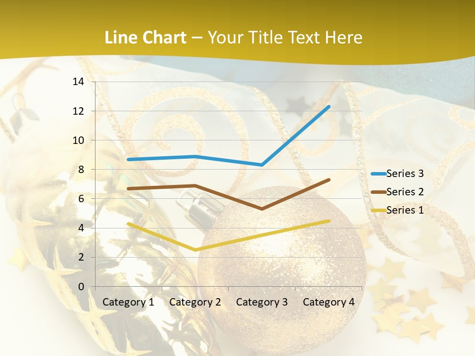 Celebratory Year Decorative PowerPoint Template