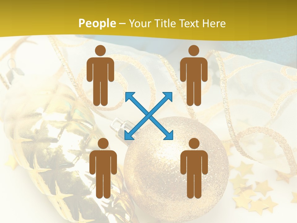 Celebratory Year Decorative PowerPoint Template