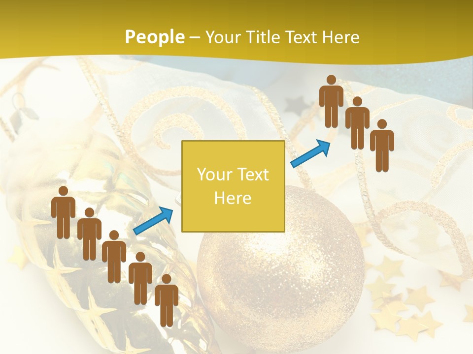 Celebratory Year Decorative PowerPoint Template