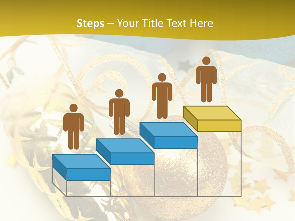 Celebratory Year Decorative PowerPoint Template