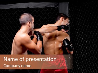 Impact Fit Combat PowerPoint Template