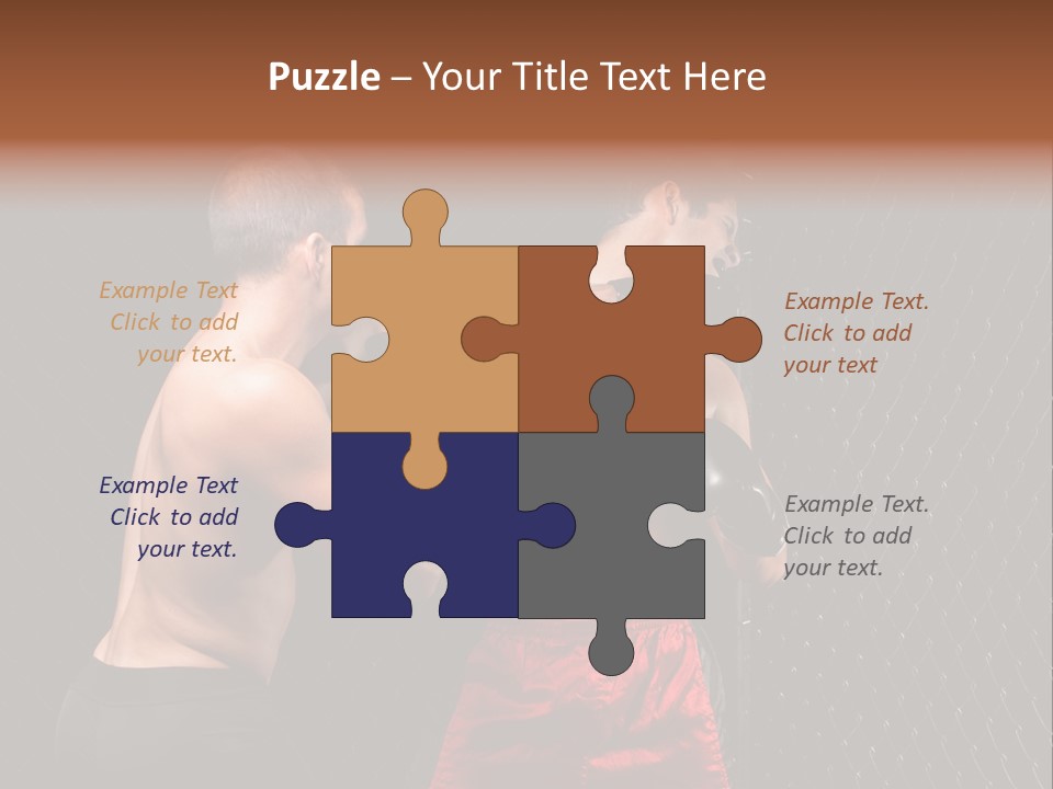 Impact Fit Combat PowerPoint Template