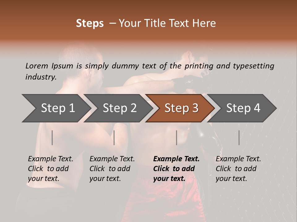 Impact Fit Combat PowerPoint Template