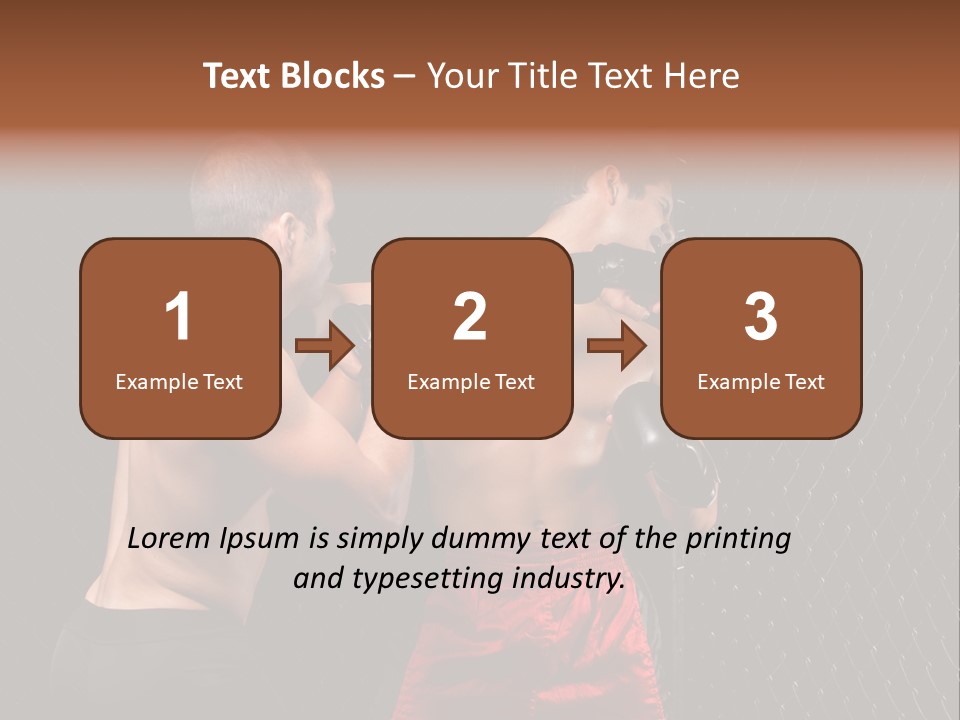 Impact Fit Combat PowerPoint Template