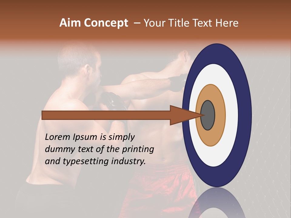 Impact Fit Combat PowerPoint Template