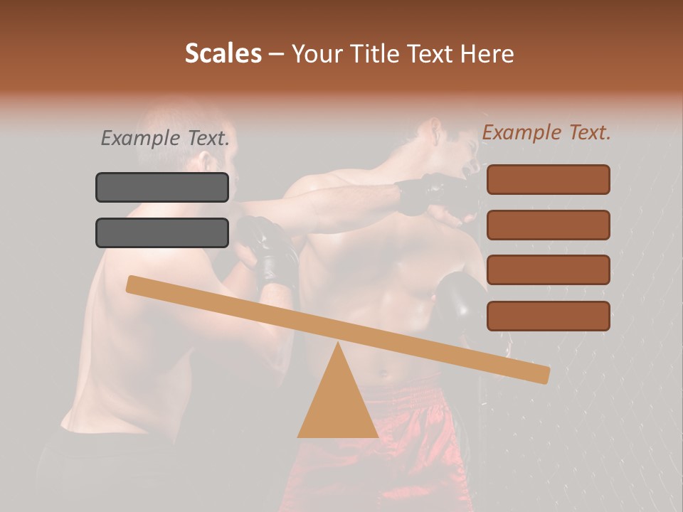 Impact Fit Combat PowerPoint Template