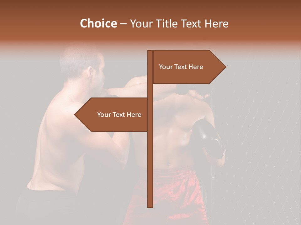 Impact Fit Combat PowerPoint Template