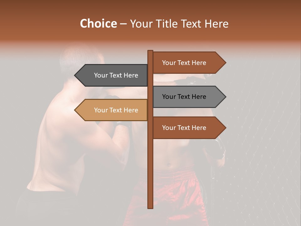 Impact Fit Combat PowerPoint Template