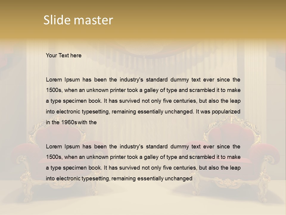 Royal Interior PowerPoint Template