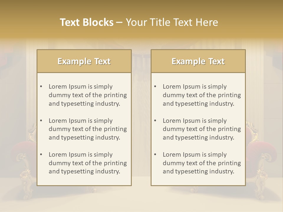 Royal Interior PowerPoint Template