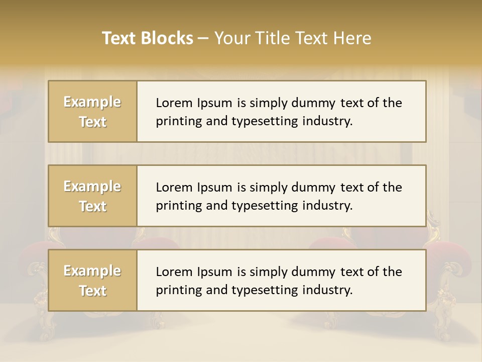 Royal Interior PowerPoint Template