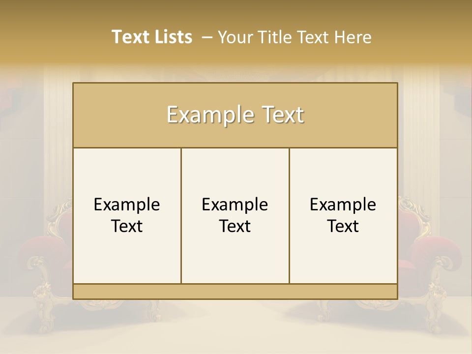 Royal Interior PowerPoint Template