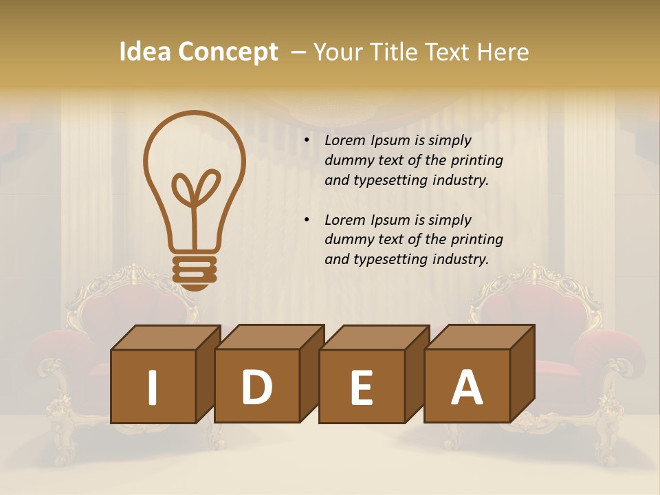 Royal Interior PowerPoint Template