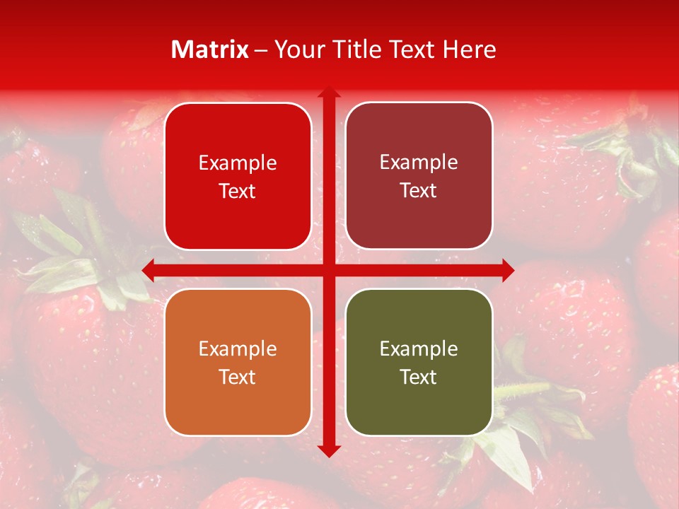 Egyptian Strawberries PowerPoint Template