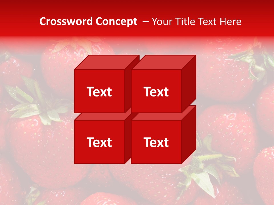 Egyptian Strawberries PowerPoint Template