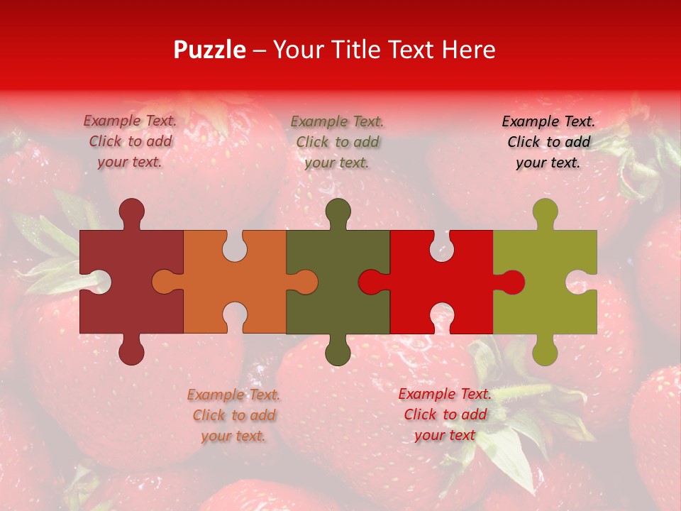 Egyptian Strawberries PowerPoint Template