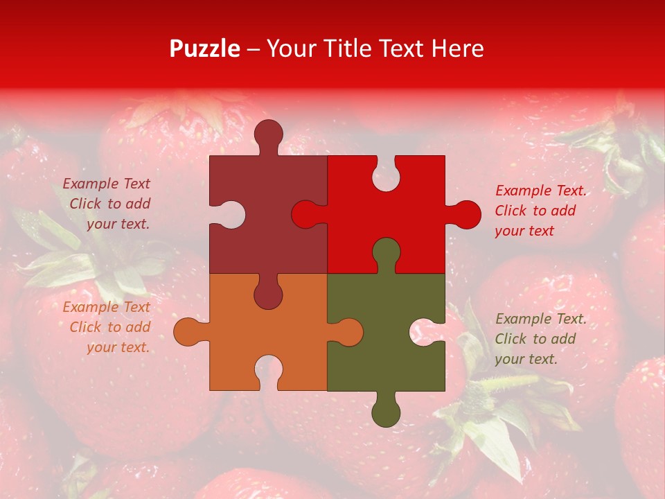 Egyptian Strawberries PowerPoint Template