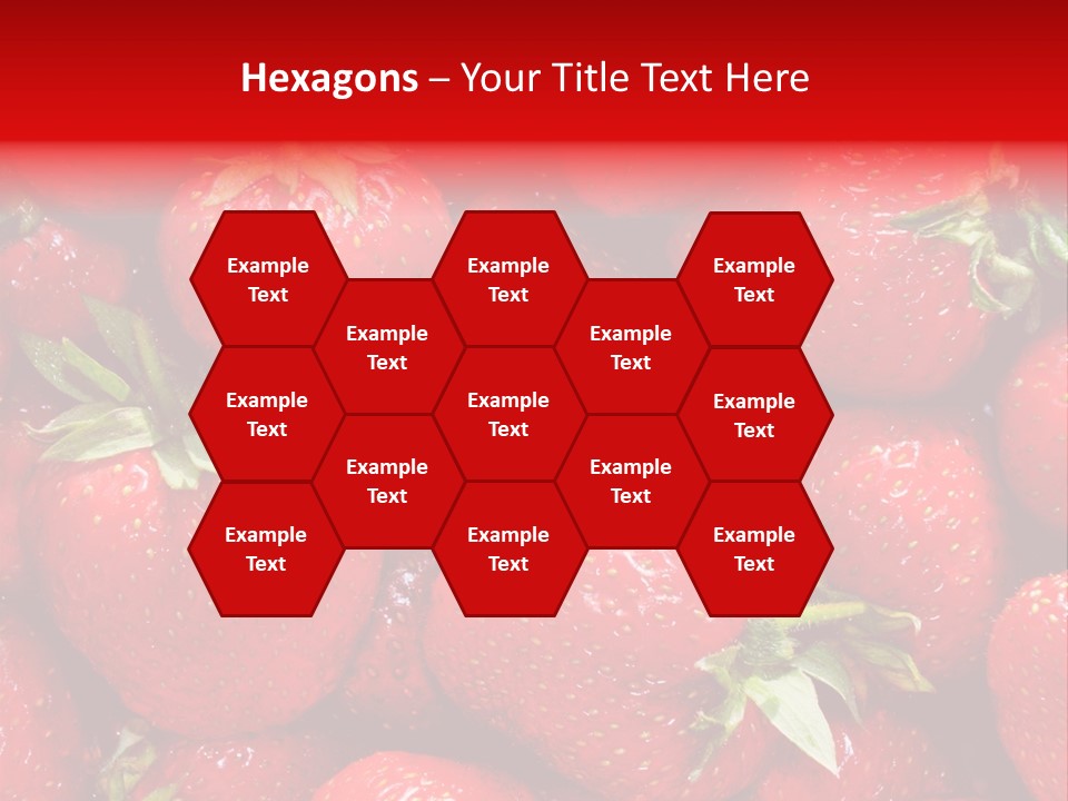 Egyptian Strawberries PowerPoint Template