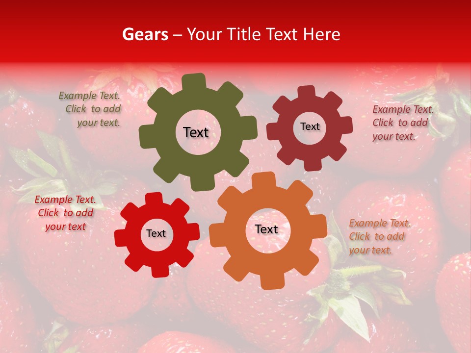 Egyptian Strawberries PowerPoint Template