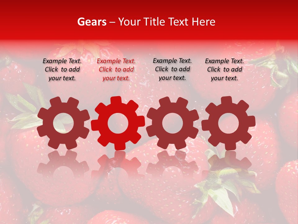 Egyptian Strawberries PowerPoint Template