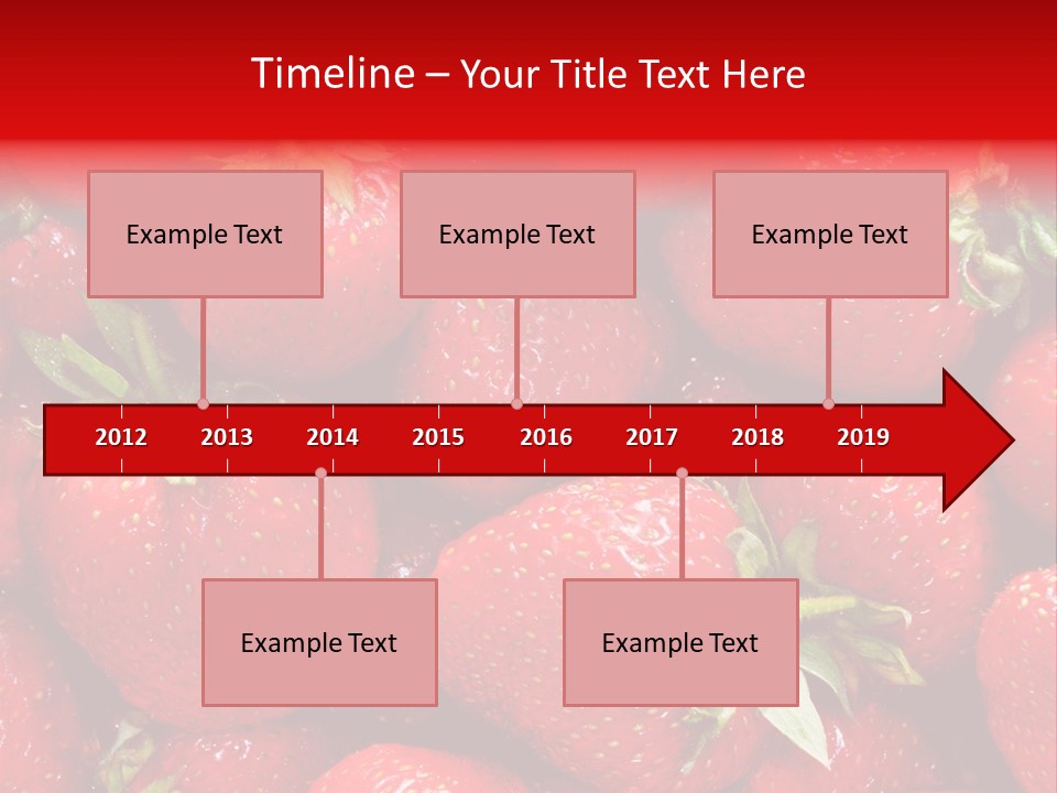 Egyptian Strawberries PowerPoint Template