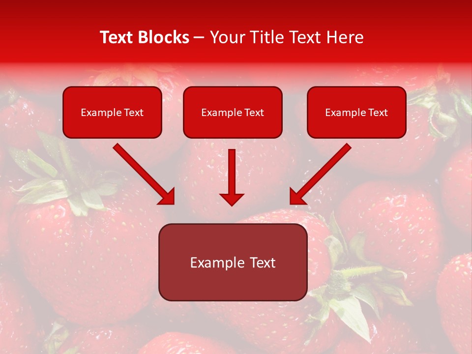 Egyptian Strawberries PowerPoint Template