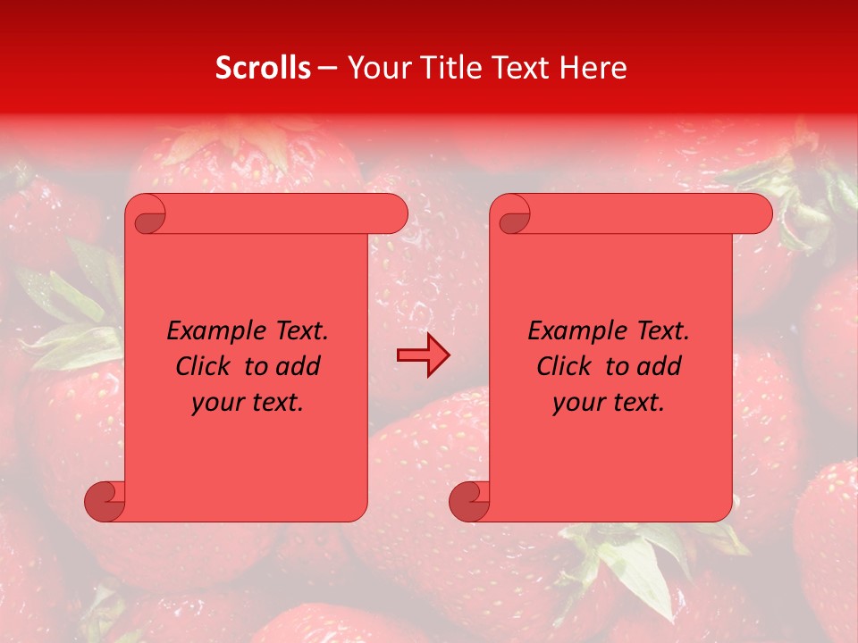 Egyptian Strawberries PowerPoint Template