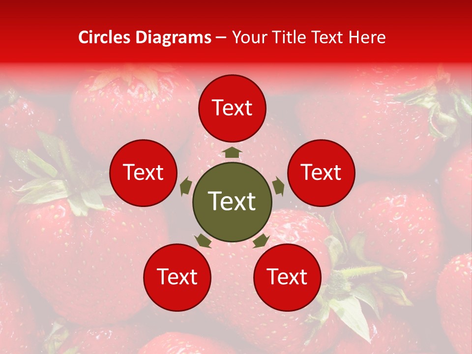 Egyptian Strawberries PowerPoint Template