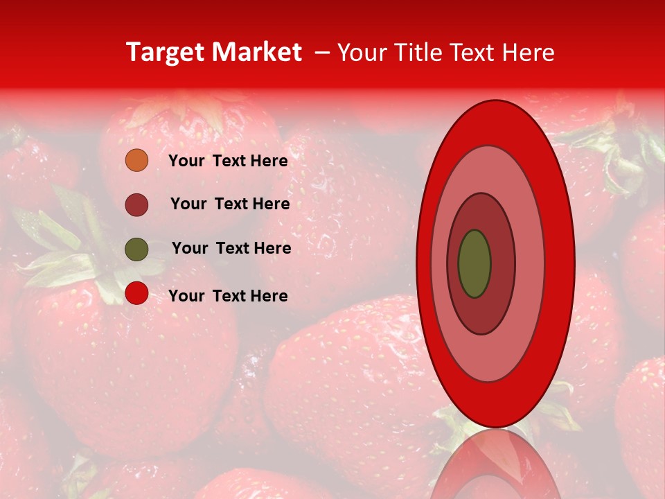 Egyptian Strawberries PowerPoint Template