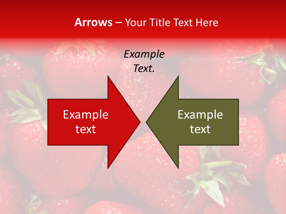 Egyptian Strawberries PowerPoint Template