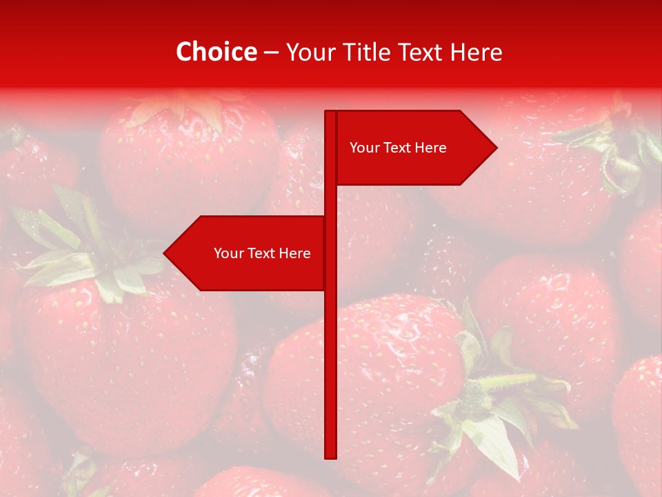 Egyptian Strawberries PowerPoint Template