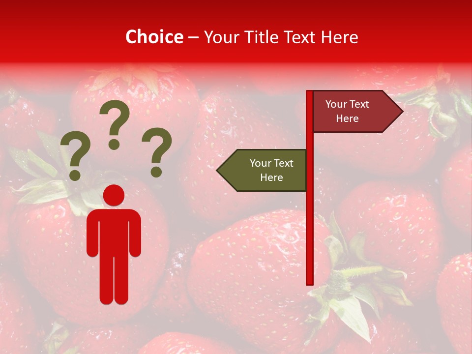 Egyptian Strawberries PowerPoint Template