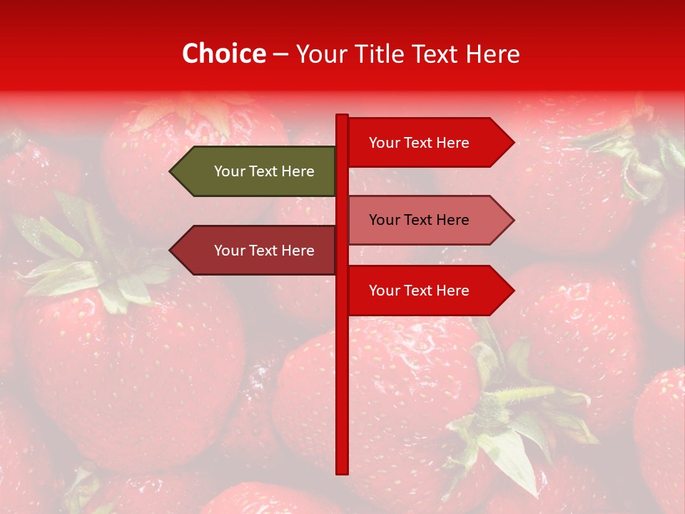 Egyptian Strawberries PowerPoint Template