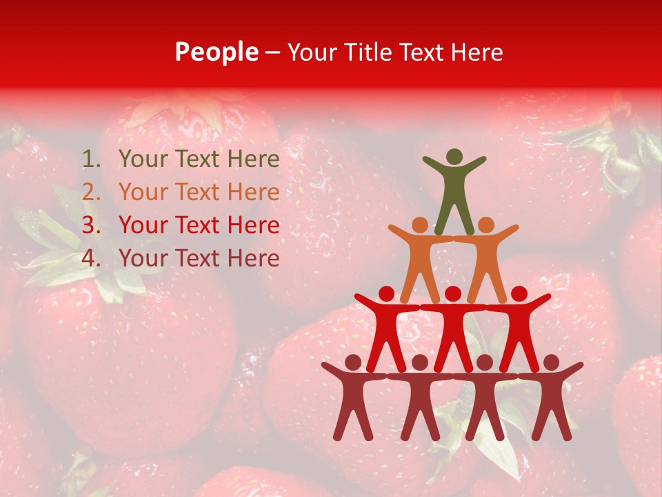 Egyptian Strawberries PowerPoint Template