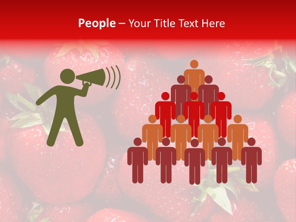 Egyptian Strawberries PowerPoint Template