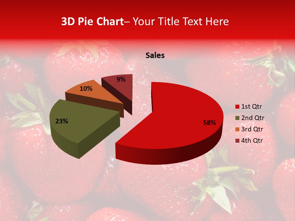 Egyptian Strawberries PowerPoint Template