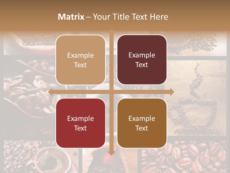 Texture Beverage Background PowerPoint Template