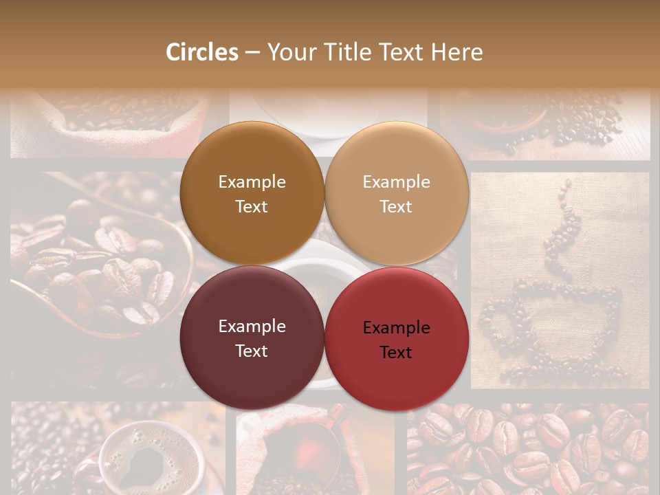 Texture Beverage Background PowerPoint Template