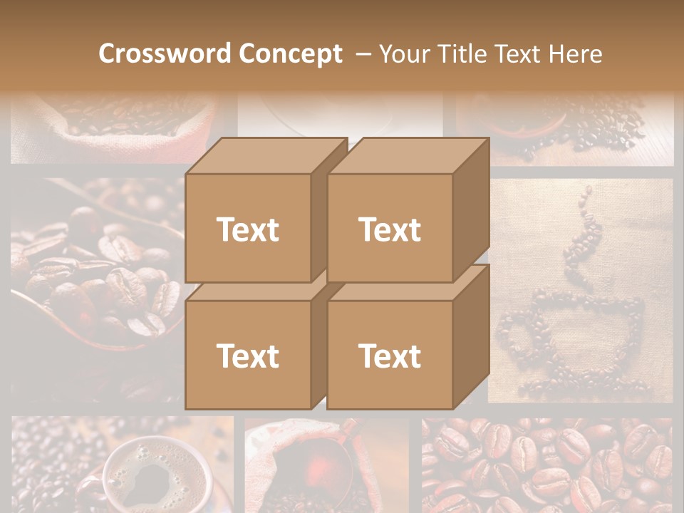 Texture Beverage Background PowerPoint Template