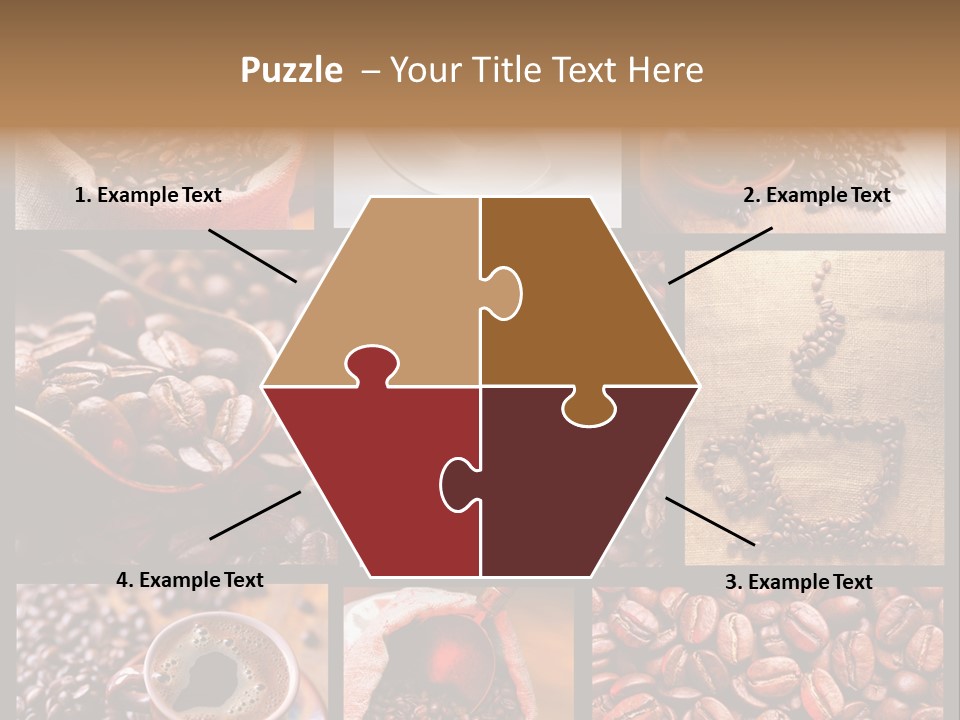 Texture Beverage Background PowerPoint Template