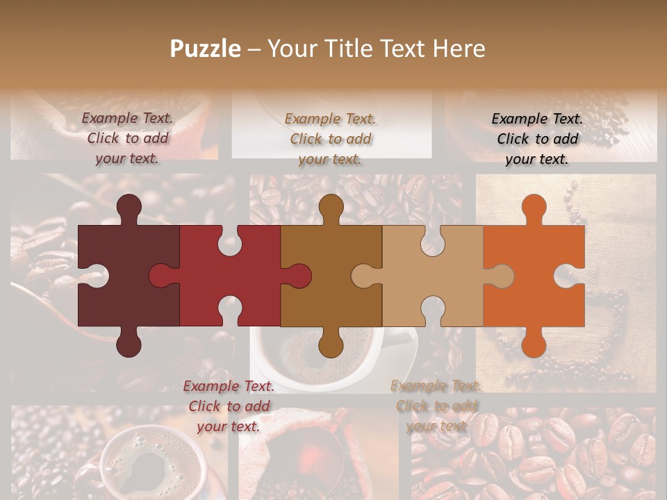 Texture Beverage Background PowerPoint Template