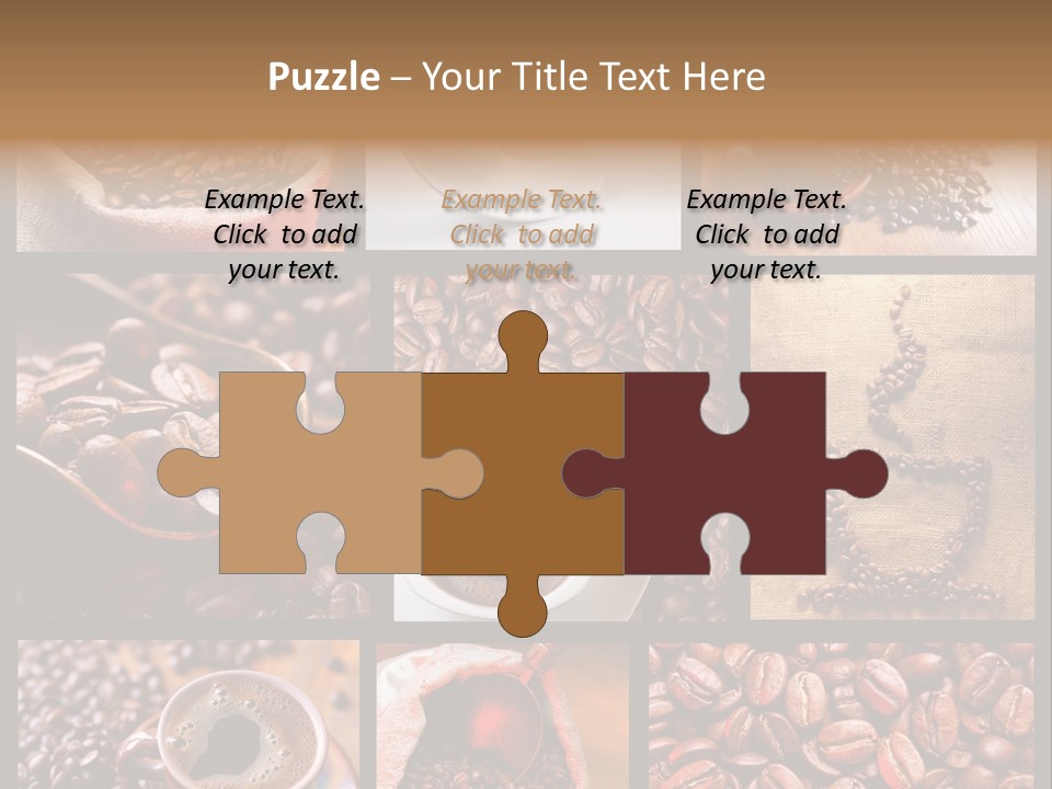 Texture Beverage Background PowerPoint Template