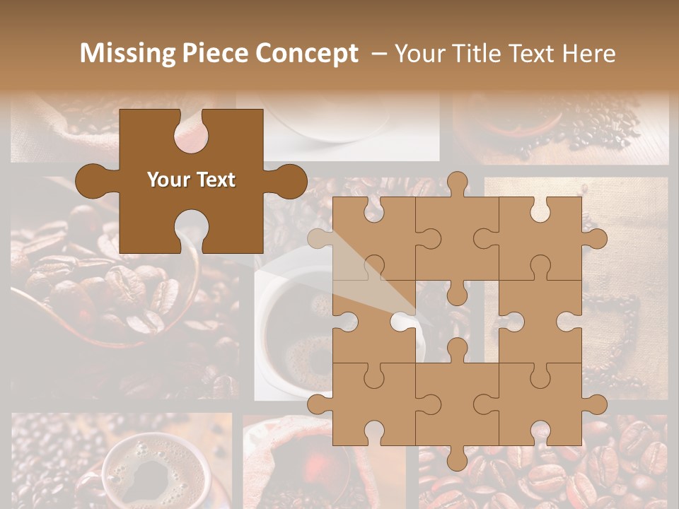 Texture Beverage Background PowerPoint Template