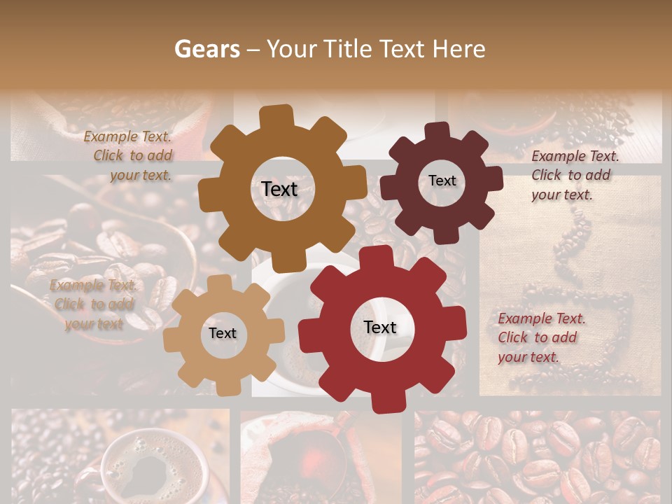 Texture Beverage Background PowerPoint Template